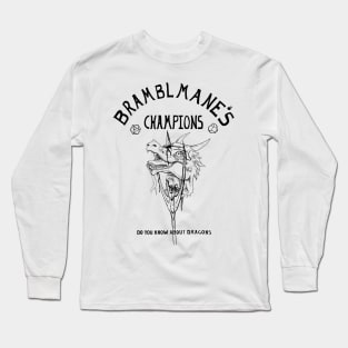 Champion of Greenest… and company Long Sleeve T-Shirt